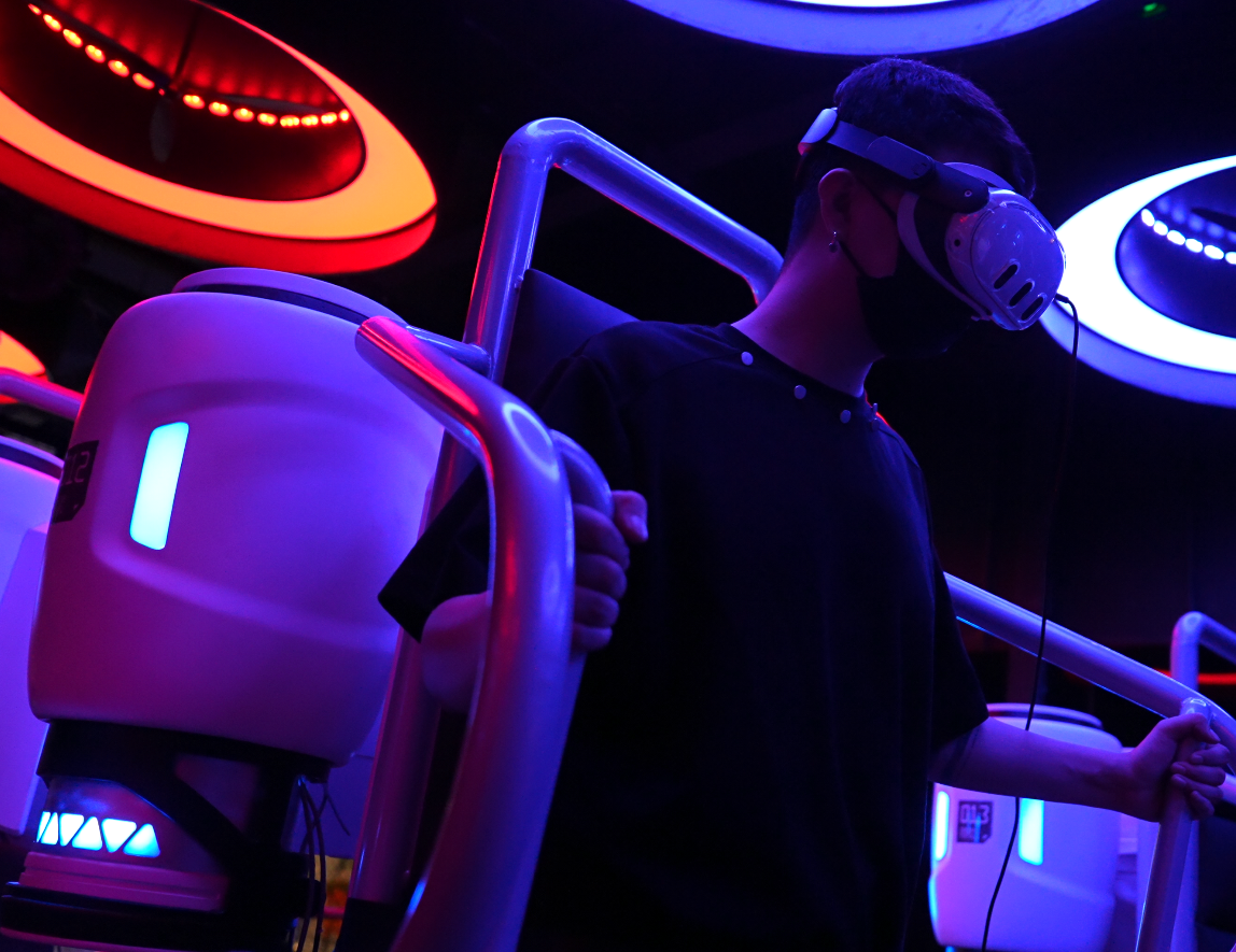 Dream Portal XR cabin and panoramic visual environment