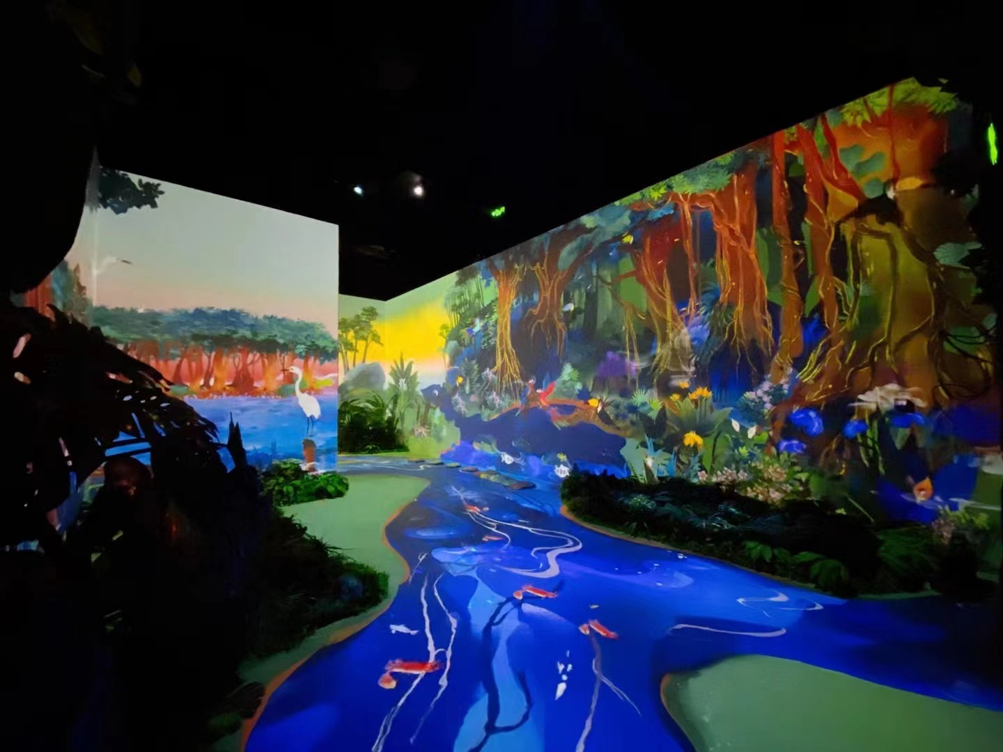 Immersive experience project visual