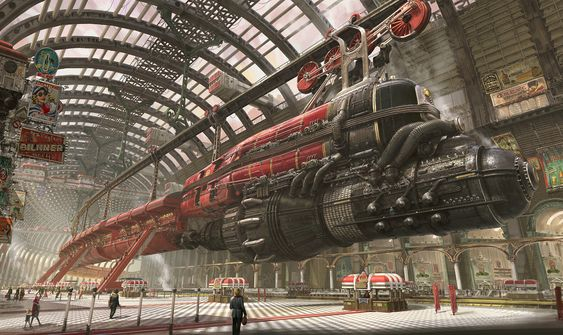 Dream Station immersive environment visual